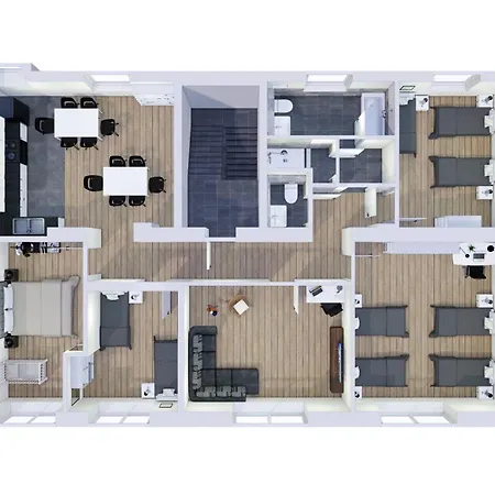 Modern-netflix-messe-veltins Arena-free Parking Apartment *