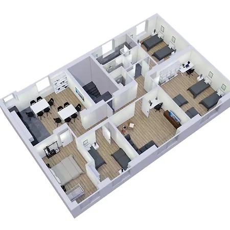 Modern-netflix-messe-veltins Arena-free Parking Lejlighed Gelsenkirchen